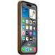 Чехол для iPhone 15 Pro Max FineWoven Case with MagSafe Коричневый в магазине belker.com.ua