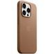 Чехол для iPhone 15 Pro Max FineWoven Case with MagSafe Коричневый в магазине belker.com.ua
