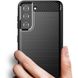 Противоударный чехол для Samsung Galaxy S21 Ultimate carbon case Черный Черный в магазине belker.com.ua