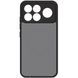 Противоударный чехол Poco F9 Ultra Shadow Case (camera protection) Черный
