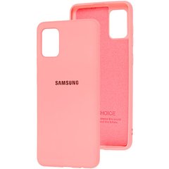 Чехол для Samsung Galaxy A31 (A315) Silicone Case Розовый смотреть фото | belker.com.ua