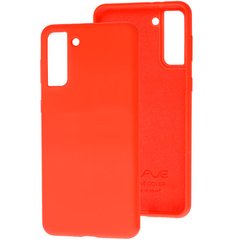 Чехол для Samsung Galaxy S21+ (G996) Wave Silicone Case Красный