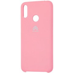 Оригинальный чехол для Huawei Y7 2019 Soft Silicone Case Розовый смотреть фото | belker.com.ua