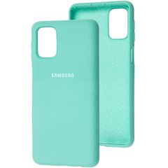 Оригинальный чехол для Samsung Galaxy M31s (M317) Soft case Бирюзовый