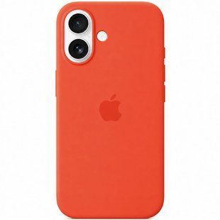 Чехол для iPhone 16 Silicone Case (replica) Красный