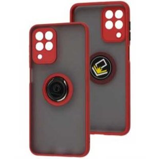 Чехол для Samsung Galaxy M33 (M336) LikGus Ring case Красный