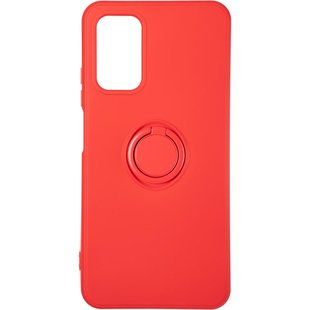 Чехол для Samsung Galaxy A03S (A037) Gelius Ring Holder Case с кольцом Красный смотреть фото | belker.com.ua