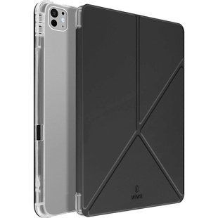 Чехол iPad Pro 13 2025 Wiwu Classic 3-fold Черный