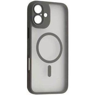 Чехол на iPhone 16 Plus Rock Guard Magnet Full Camera Серый