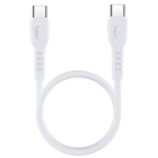 Кабель USB-C на USB-C Remax RC-C022 30 сантиметров Белый