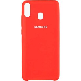 Оригинальный чехол для Samsung Galaxy M20 2019 (M205) Silicone Case Красный смотреть фото | belker.com.ua