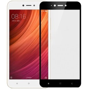 Защитное стекло для Xiaomi Redmi 5a Tempered Glass 3D Черный смотреть фото | belker.com.ua