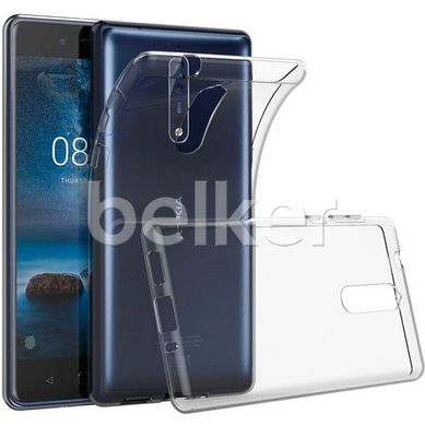 Силиконовый чехол для Nokia 8 Hoco Air Case прозрачный Прозрачный смотреть фото | belker.com.ua