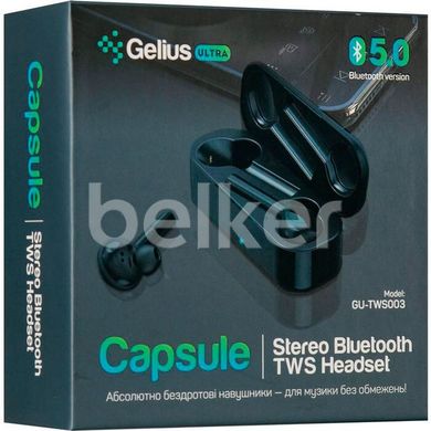 Беспроводные наушники Gelius Pro Ultra Capsule GU-TWS-003 Черные