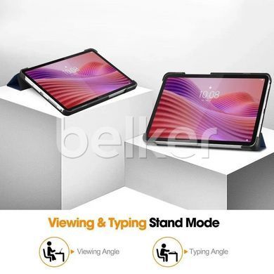 Чехол для Lenovo Tab One 8.7 (TB-X305EU) Moko кожаный Темно зеленый