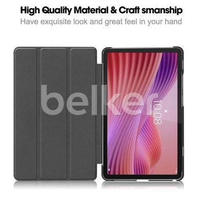 Чехол для Lenovo Tab One 8.7 (TB-X305EU) Moko кожаный Темно зеленый