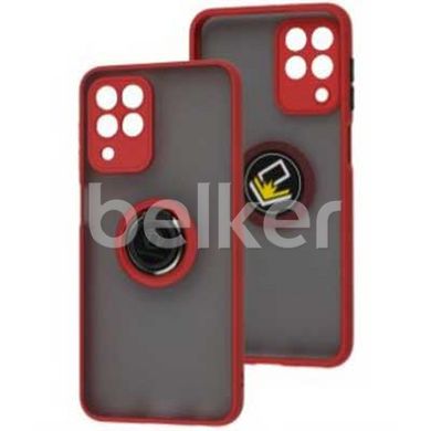 Чехол для Samsung Galaxy M33 (M336) LikGus Ring case Красный