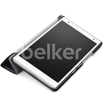 Чехол для Lenovo Tab 4 8 Plus TB-8704 Moko кожаный Черный смотреть фото | belker.com.ua