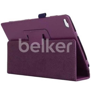 Чехол для Lenovo Tab 4 8.0 TB-8504 TTX Кожаный Фиолетовый смотреть фото | belker.com.ua