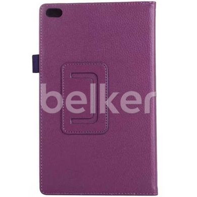 Чехол для Lenovo Tab 4 8.0 TB-8504 TTX Кожаный Фиолетовый смотреть фото | belker.com.ua