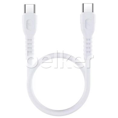 Кабель USB-C на USB-C Remax RC-C022 30 сантиметров Белый