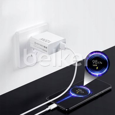 Оригинальное зарядное устройство Xiaomi 120W с кабелем Type-C
