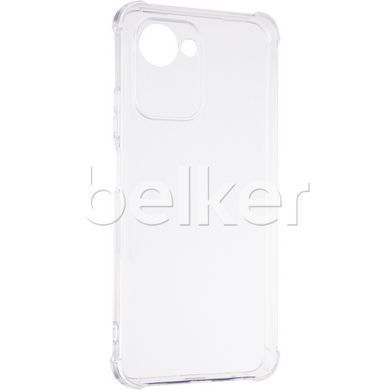 Противоударный силиконовый чехол Realme C30s Gelius Proof Прозрачный