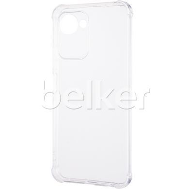 Противоударный силиконовый чехол Realme C30s Gelius Proof Прозрачный