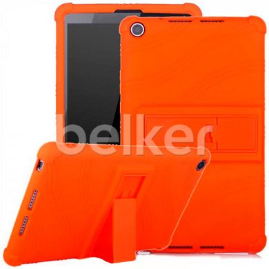 Силиконовый чехол для Huawei Mediapad M5 Lite 8.0 Silicone armor Оранжевый смотреть фото | belker.com.ua