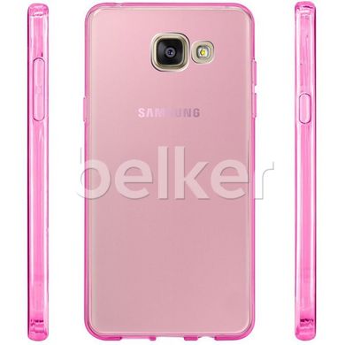 Силиконовый чехол для Samsung Galaxy A5 2016 A510 Remax незаметный Розовый смотреть фото | belker.com.ua