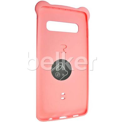 Силиконовый чехол для Samsung Galaxy S10 G973 Kumamon Bear Silicone Case Розовый смотреть фото | belker.com.ua