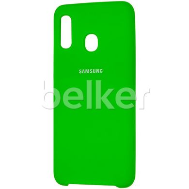 Защитный чехол для Samsung Galaxy A20 A205 Original Soft Case Зелёный смотреть фото | belker.com.ua