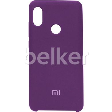Защитный чехол для Xiaomi Redmi Note 7 Original Soft Case Фиолетовый смотреть фото | belker.com.ua