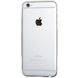 Силиконовый чехол для iPhone 6 Plus Remax незаметный Белый в магазине belker.com.ua
