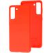 Чехол для Samsung Galaxy S21+ (G996) Wave Silicone Case Красный