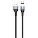 Кабель USB Type-C Usams U28 Magnetic Adsorption магнитный Черный в магазине belker.com.ua