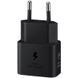 Сетевая зарядка Samsung 25W Power Adapter + кабель Type-C to Type-C (EP-T2510XBEGEU) Черный в магазине belker.com.ua