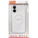 Силиконовый чехол на iPhone 16 Mossily Pure with MagSafe Прозрачный в магазине belker.com.ua