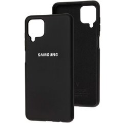 Оригинальный чехол для Samsung Galaxy A12 (SM-A125) Soft case Черный смотреть фото | belker.com.ua