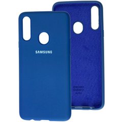 Оригинальный чехол для Samsung Galaxy A20s (A207) Soft Case Синий смотреть фото | belker.com.ua