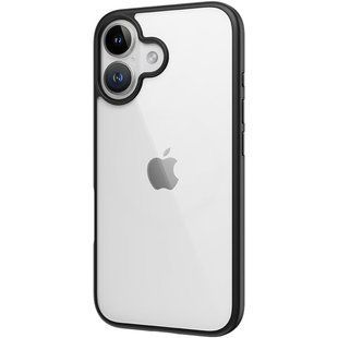 Чехол на iPhone 16 Plus Rock Guard Clear Черный
