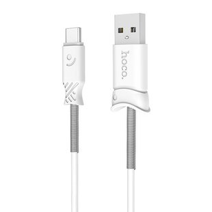 Кабель USB-С Hoco X24 Pisces Белый