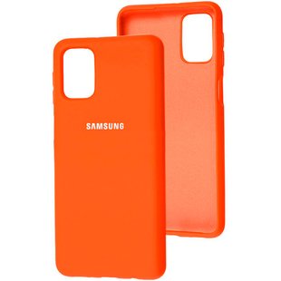 Оригинальный чехол для Samsung Galaxy M31s (M317) Soft case Оранжевый смотреть фото | belker.com.ua