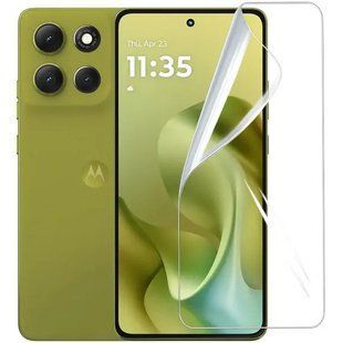 Противоударная TPU пленка Motorola G86 Power Optima Anti-Shock Глянцевая