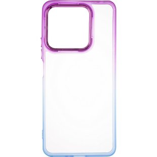 Противоударный чехол для Poco M6 Pro Juicy Fresh case TPU+PC Фиолетовый