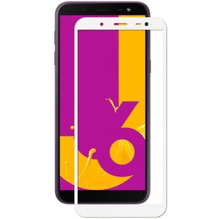 Защитное стекло для Samsung Galaxy J6 2018 (J600) 3D Optima Белый смотреть фото | belker.com.ua