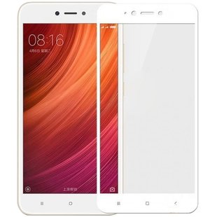 Защитное стекло для Xiaomi Redmi 5a Tempered Glass 3D Золотой смотреть фото | belker.com.ua