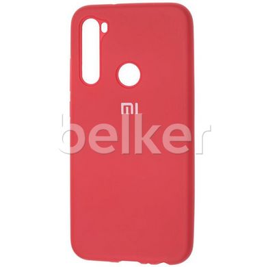 Оригинальный чехол Xiaomi Redmi Note 8T Silicone Case Бордовый смотреть фото | belker.com.ua