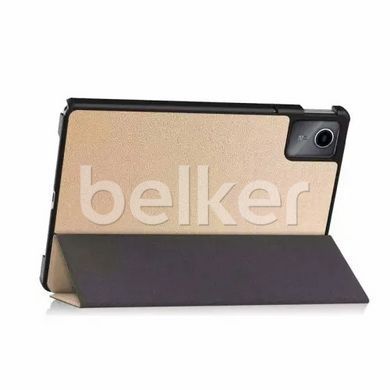 Чехол для Lenovo Xiaoxin Pad 2024 Moko кожаный Золотой