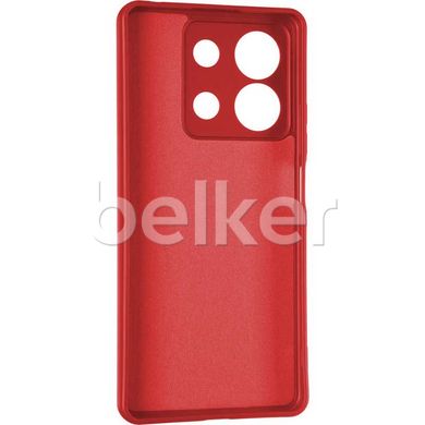 Чехол для Xiaomi Redmi Note 13 5G Full soft case Красный